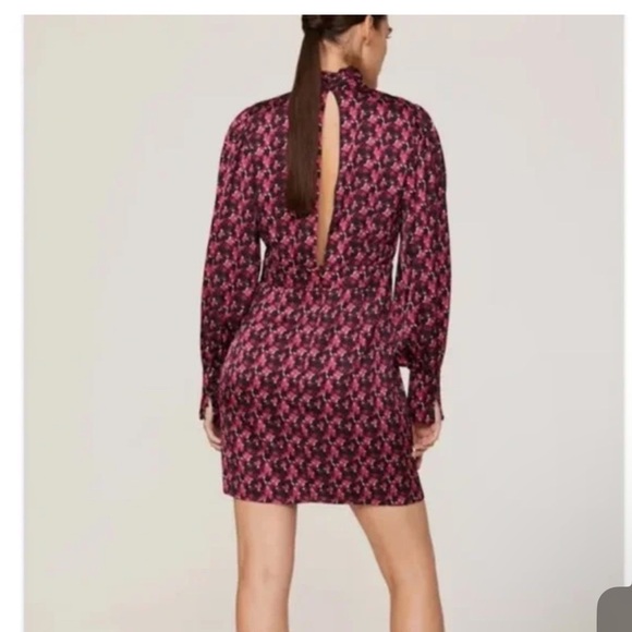 Ronny kobo keyhole Pink Patterned Dress - Picture 3 of 10